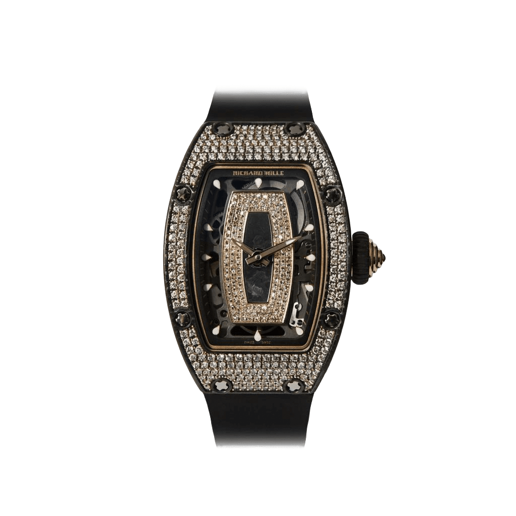 RM 07-01 AUTO RG 5N & CA TPT BEZEL PAVE DIAMS DIAL DDS TPT-W-1 R1